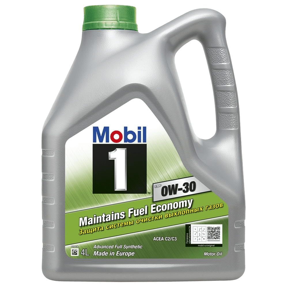 Моторное масло Mobil 1 ESP 0W30, 4л